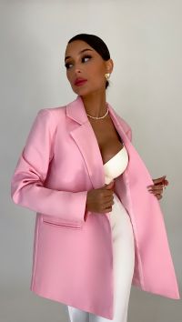 Розовый пиджак «Evo»