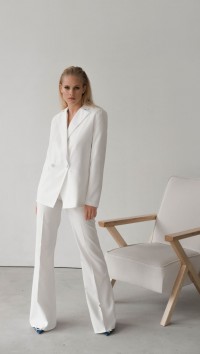Белый брючный костюм «Trieste» №3