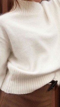 Белый свитер «Angora» №4