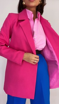 Розовый пиджак «Evo» №3