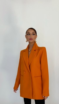 Оранжевый пиджак «Evo» №1